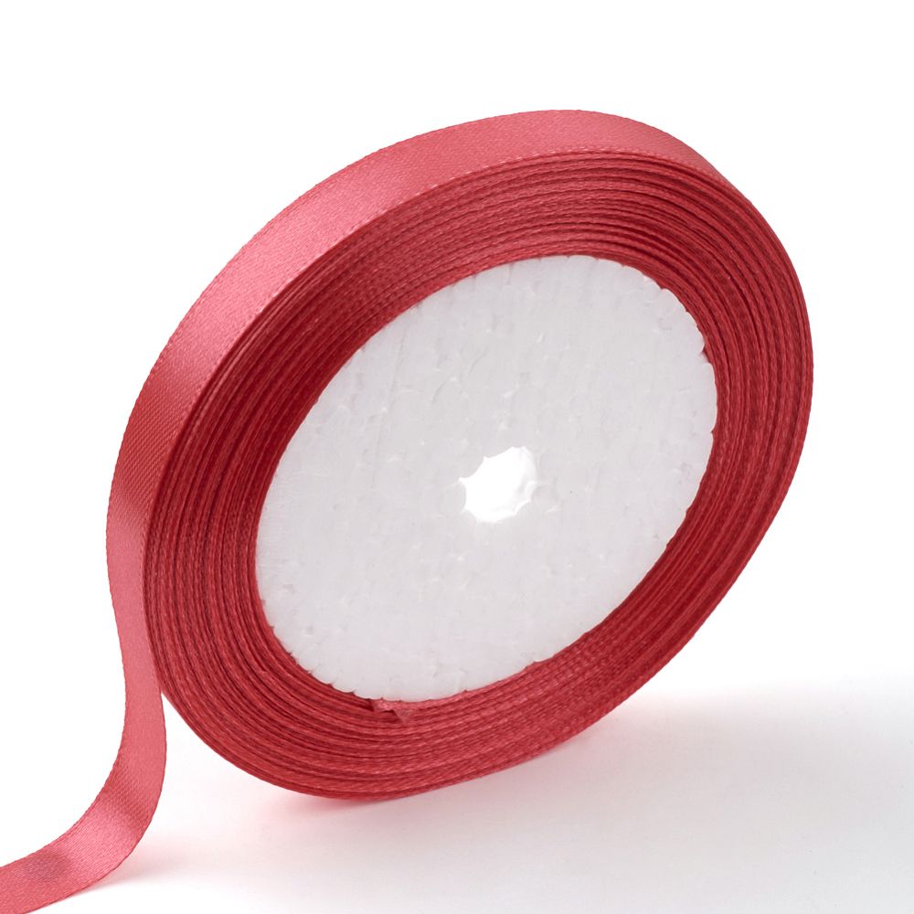 Single Face Satin Ribbon, Polyester Ribbon 10mm/22m