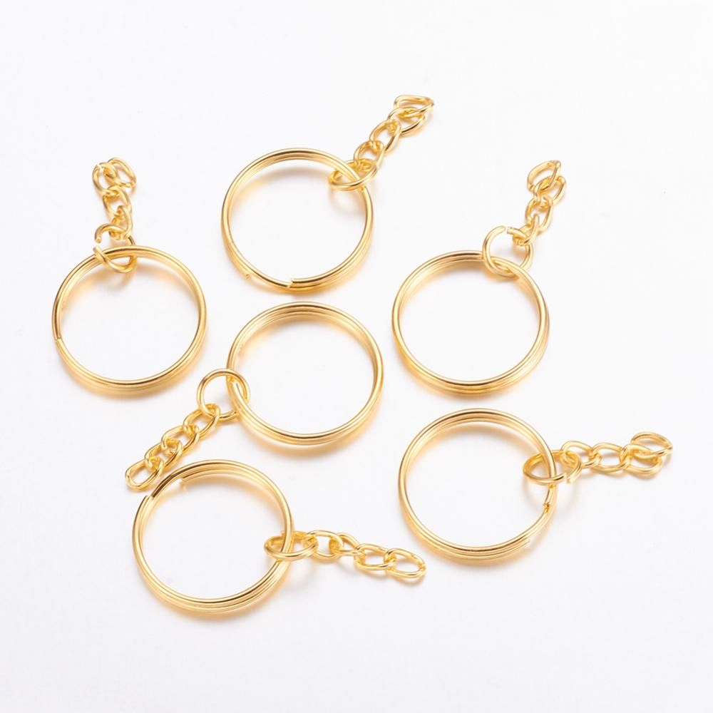 1pcs/ Iron Split Key Rings / 25x2mm
