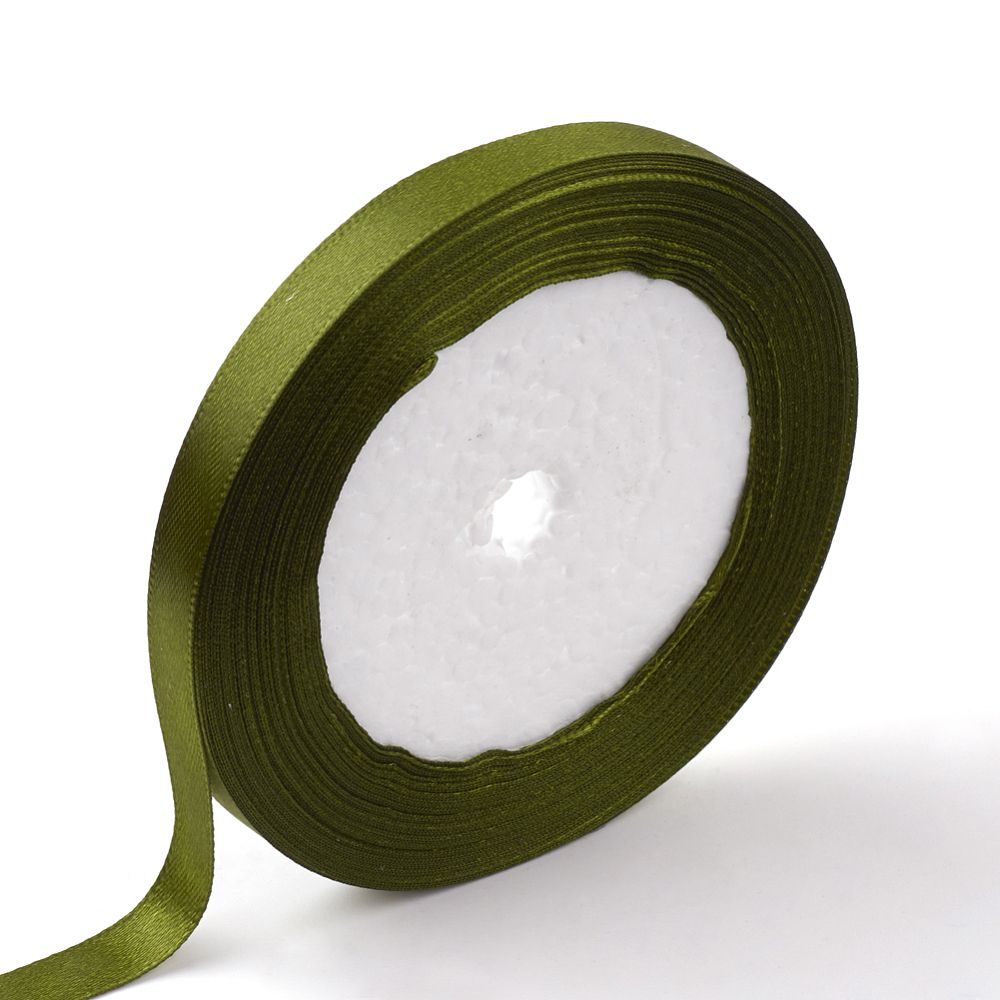 Single Face Satin Ribbon, Polyester Ribbon 10mm/22m