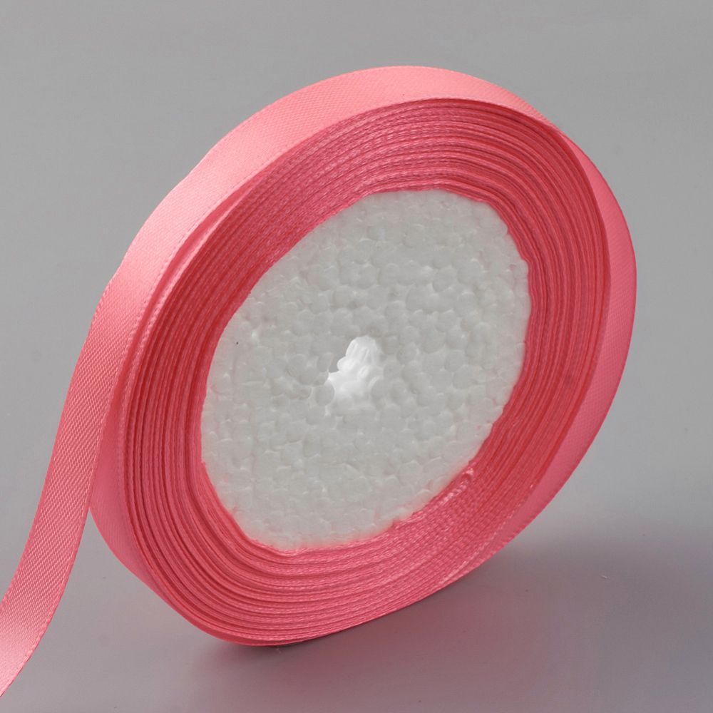 Single Face Satin Ribbon, Polyester Ribbon 10mm/22m
