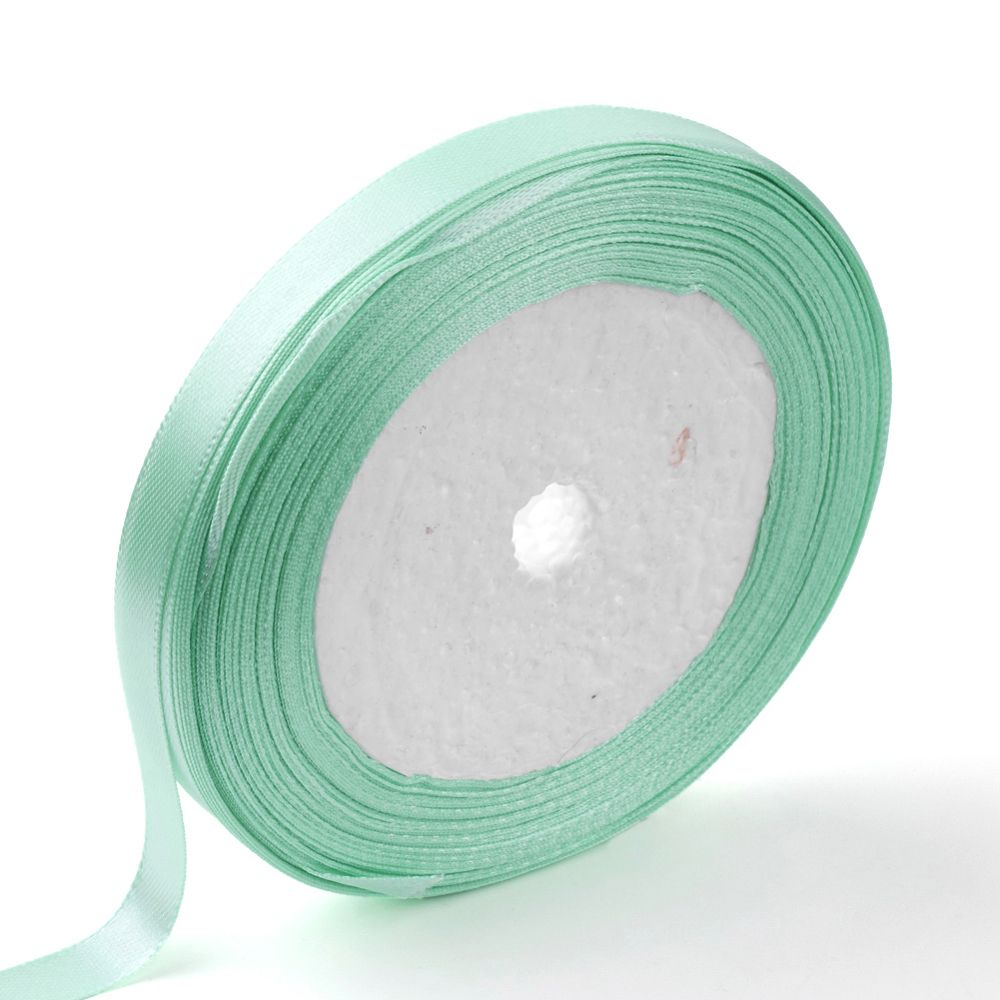 Single Face Satin Ribbon, Polyester Ribbon, Multiple colors, 6mm/22m