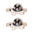 2pcs/Alloy Enamel Connector Charms/23x12x3mm
