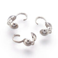 20pcs/Brass Bead Tips /8.5x3.5x5mm