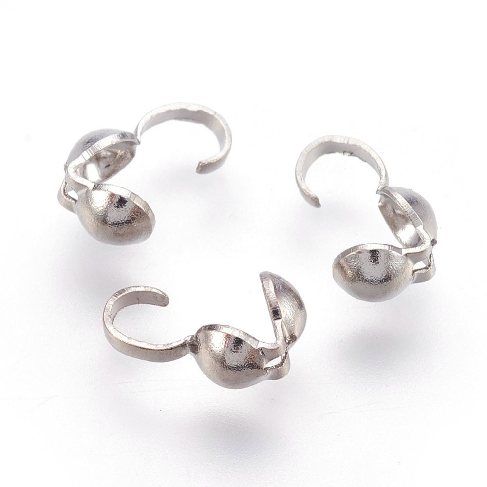 20pcs/Brass Bead Tips /8.5x3.5x5mm