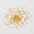 1.5x1.5mm/Brass Crimp Beads, Tube/1g
