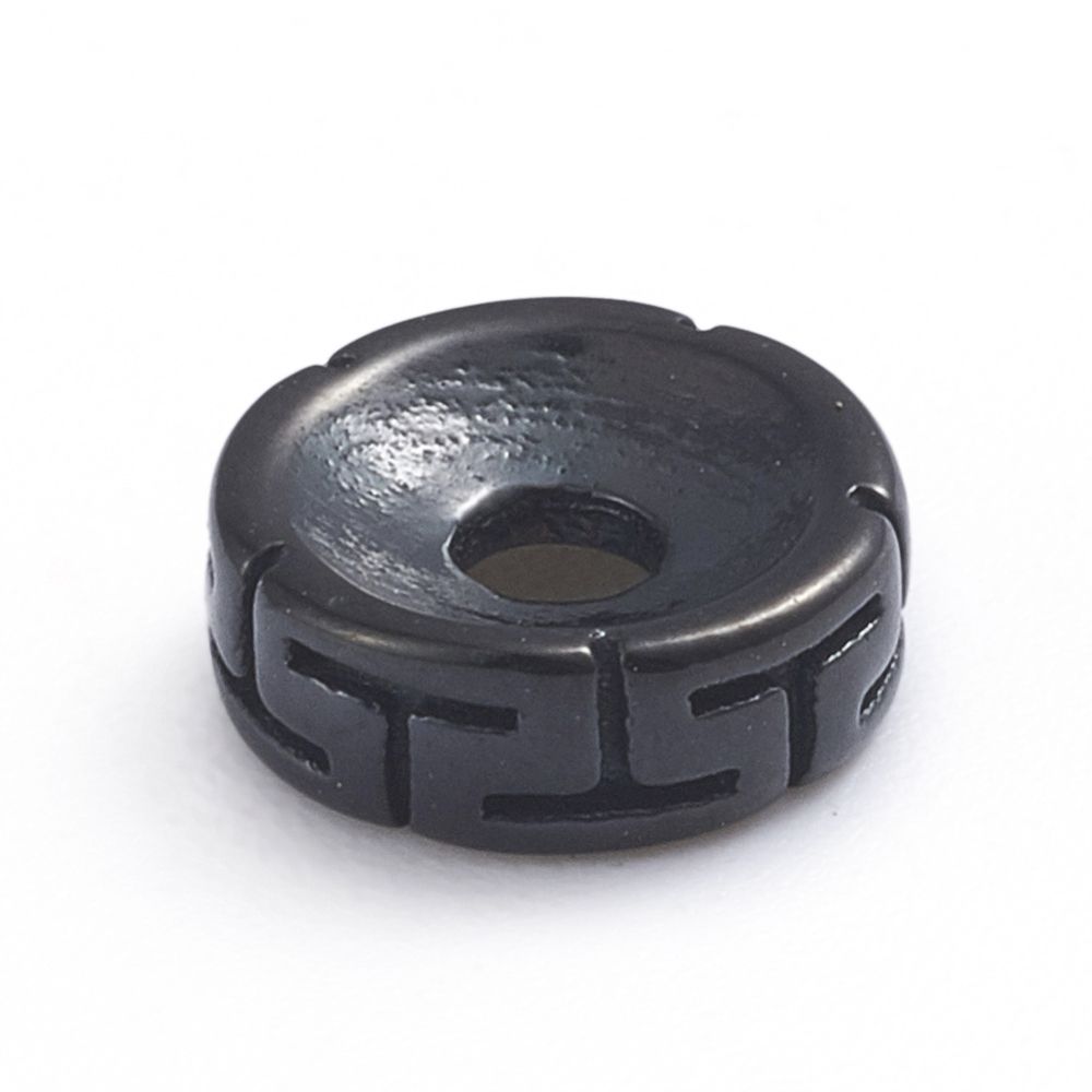 1pcs/Retro Ion Plating(IP) 304 Stainless Steel Spacer Bead/8x2.8mm