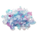 Imitation Jelly Acrylic Beads, Mixed Shapes 10gr