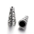 2pcs/Tibetan Style Alloy Bead Caps/ 18x8mm