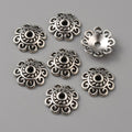 10pcs/Tibetan Style Alloy Bead Caps/ 12x3mm