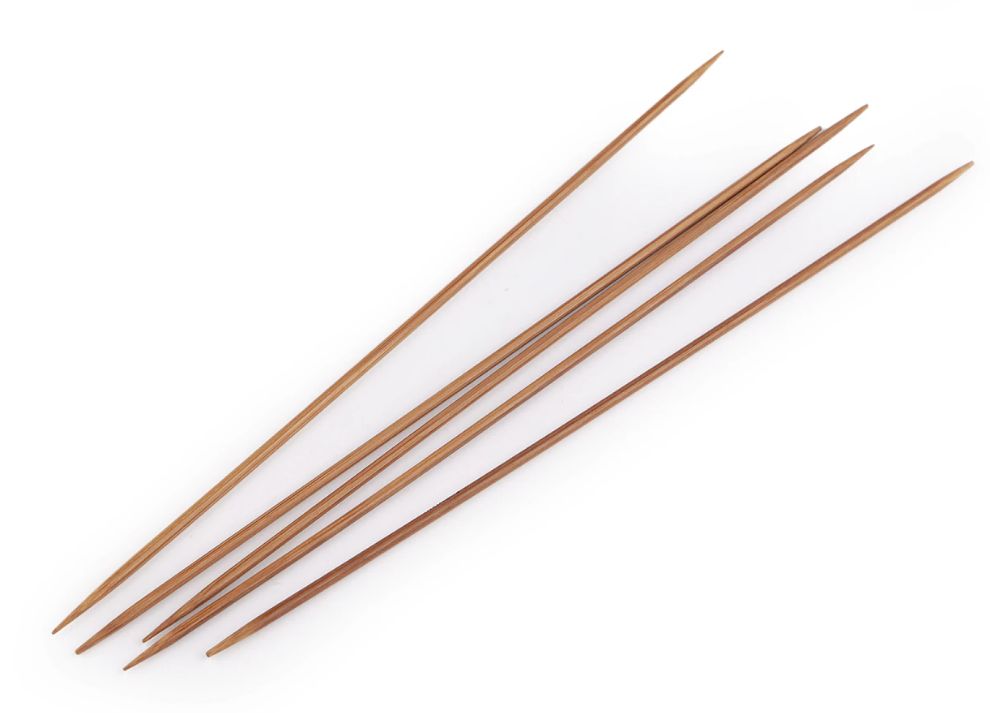 Bamboo Sock Needles 25cm
