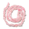 Natural Rose Quartz Beads Strands, Nuggets, 7~14x4~8x4~7mm, Hole: 1mm, about 44~50pcs/strand, 38.5~39.5cm