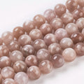 Natural Sunstone Beads Strands, Round