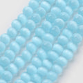 Cat Eye Beads, Round, 12mm, Hole: 1.5mm, about 32pcs/strand, 14.5 inch