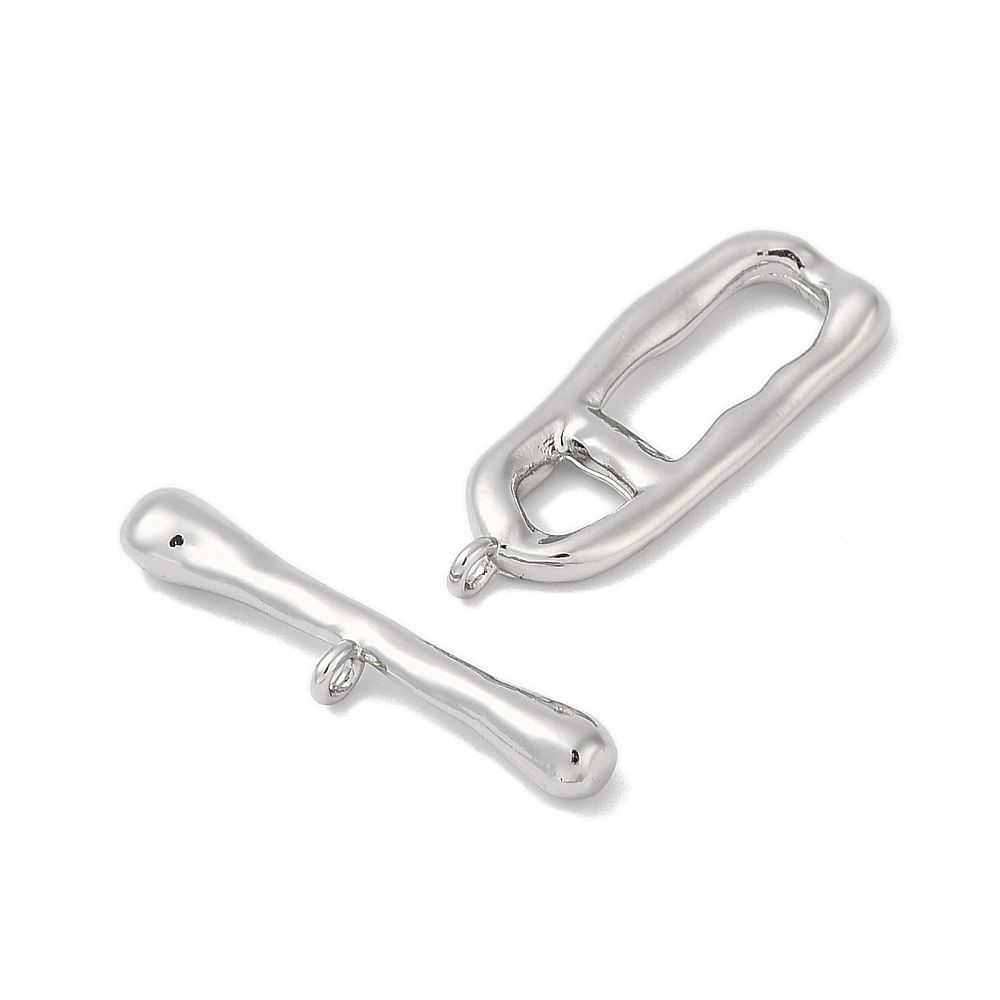 Brass Toggle Clasp/ 26x32.5x4mm