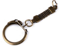 1pcs/Keychain ring with clasp, Multiple colors