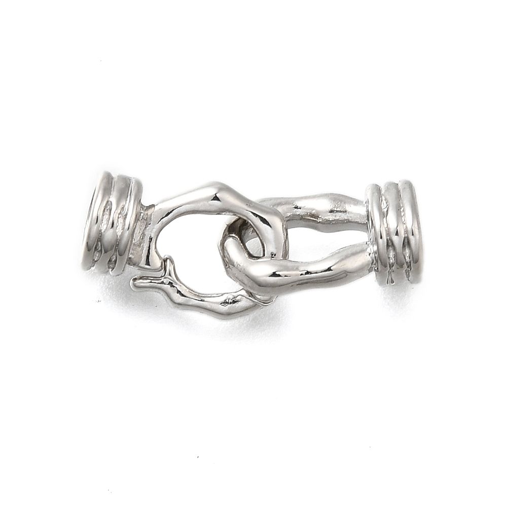 Brass Fold Over Clasp/19mm