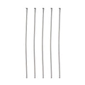 50pcs/ 304 Stainless Steel Flat Head Pins / 65x0.7mm