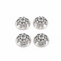 10pcs/Tibetan Style Alloy Bead Caps/ 12.5x6mm