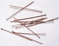 50pcs/ Iron Flat Head Pins/0,8x50mm