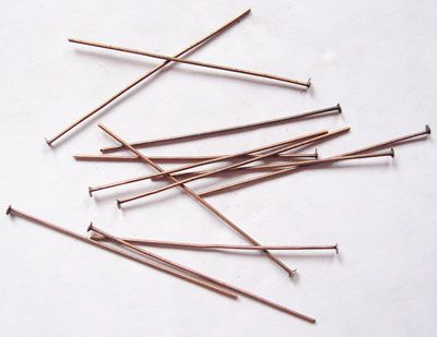 50pcs/ Iron Flat Head Pins/0,8x50mm