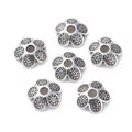 20pcs/Tibetan Style Bead Caps/8x2mm