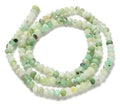 Natural Chrysoprase Beads Strands, Faceted, Rondelle, 4x2mm, Hole: 0.6mm, about 180~195pcs/strand, 15.35''(39cm)