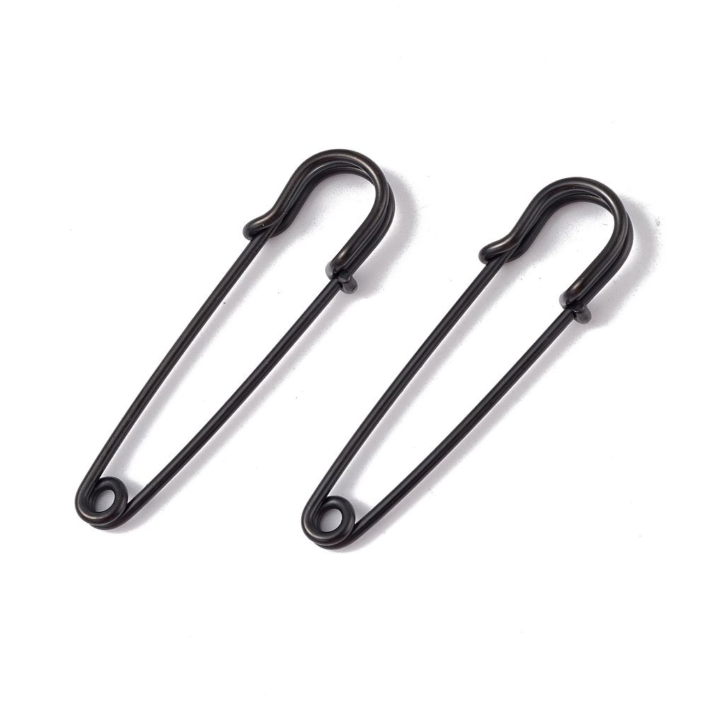 1pcs/ 304 Stainless Steel Safety Pins Brooch Finding/ 50.5x14x5.5mm