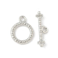 2pcs/Alloy Toggle Clasp/16x13x2.5mm