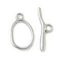 304 Stainless Steel Toggle Clasps/25x15x2.5mm