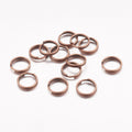 Iron Split Rings, Double Loops Jump Rings/ 5gr