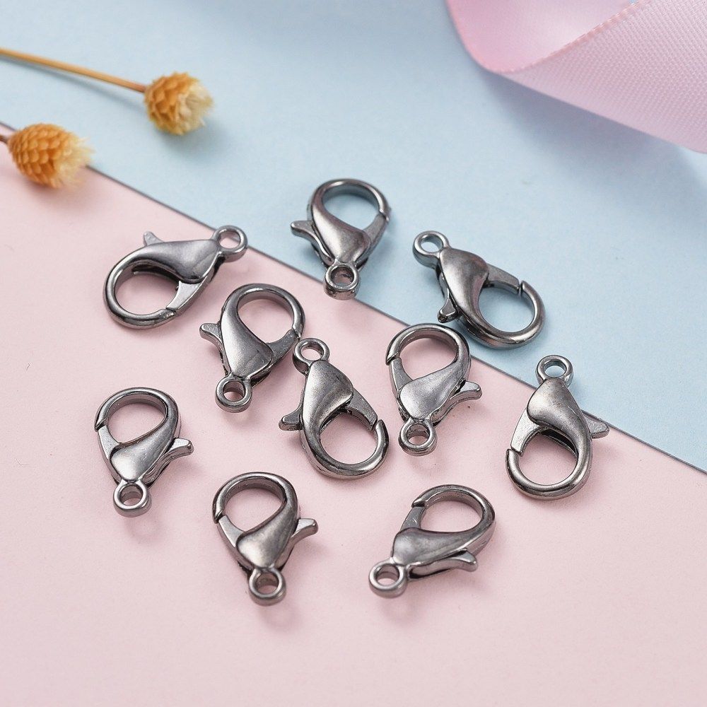Zinc Alloy Lobster Claw Clasps 5pcs