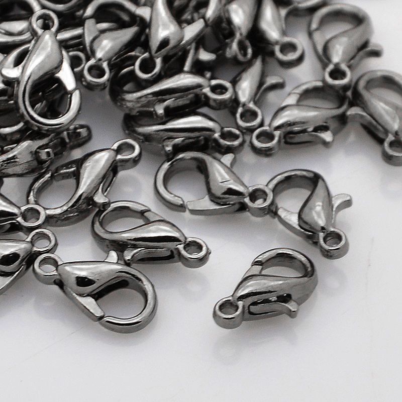 Zinc Alloy Lobster Claw Clasps 5pcs