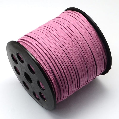 Environmental Faux Suede Cord, Faux Suede /3.0x1.4mm/90m/1m
