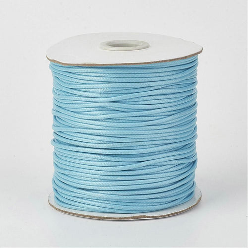 Eco-Friendly Korean Waxed Polyester Cord, 0.5mm, about 155~160m/Roll