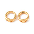 4pcs/Brass Bead Frame, Cadmium Free & Lead Free, Rack Plating, Long-Lasting Plated, Real 24K Gold Plated