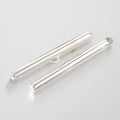 4pcs/ Slide clasp tubes/39,5x4mm
