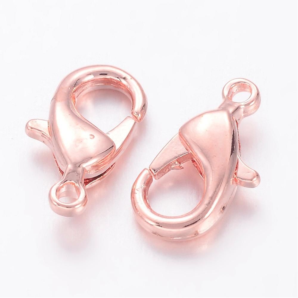 5pcs/Brass Lobster Claw Clasps/12x7mm